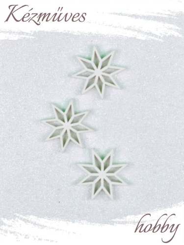 Quilling ajándék - Kellékek - Csillag hópehely - Karácsonyi kellékek