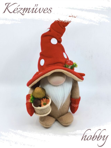Quilling ajándék - Manók - Gombász Manó - Manók