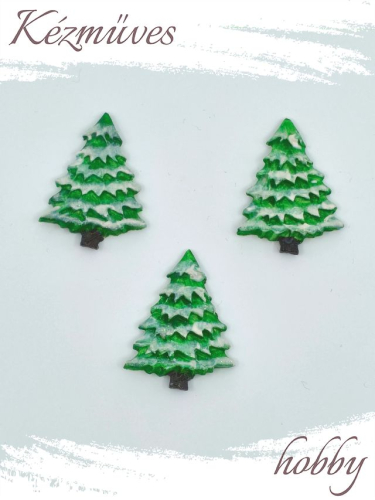 Quilling ajándék - Kellékek - Havas fenyő  - Karácsonyi kellékek