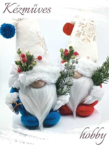 Quilling ajándék - Manók - Havas fenyős Manó - Manók