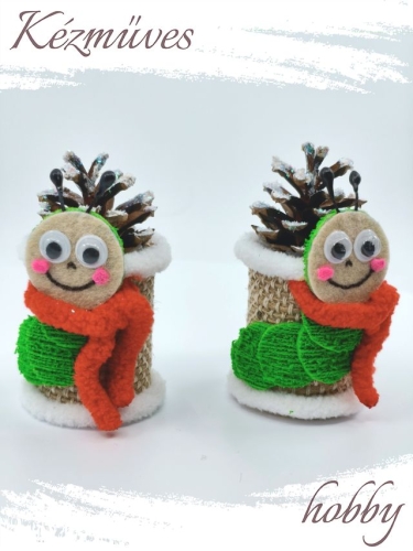 Quilling ajándék - Hűtőmágnes - Hernyó Vili - Hűtőmágnes