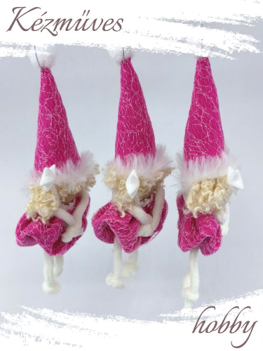 Quilling ajándék - Manók - Jó tündér ( dobozban ) - Karácsonyfadísz