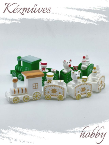 Quilling ajándék - Kellékek - Karácsonyi kisvonat - Kellékek