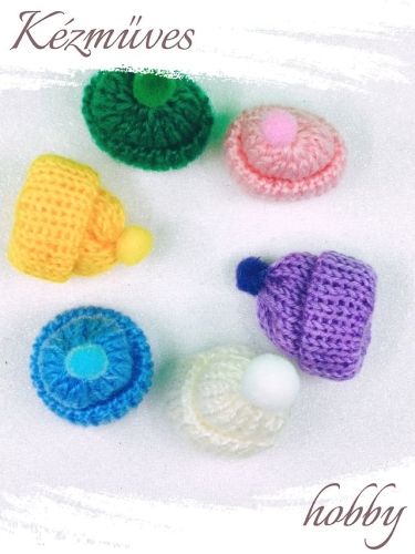 Quilling ajándék - Kellékek - Kötött sapka - Kötött Kellékek