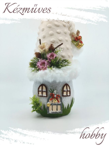 Quilling ajándék - Manók - Manó házikó - Manók