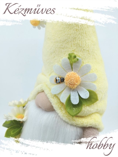 Quilling ajándék - Manók - Margarétás Manó - Manók