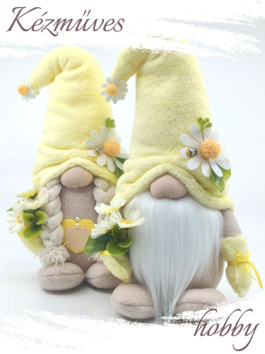 Quilling ajándék - Manók - Margarétás Manó - Manók