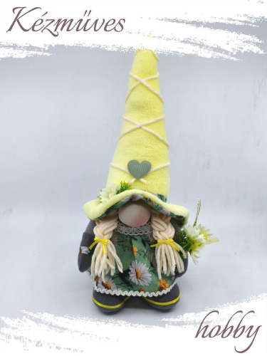 Quilling ajándék - Manók - Margarétás Manó - Manók