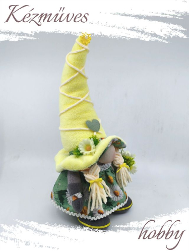 Quilling ajándék - Manók - Margarétás Manó - Manók