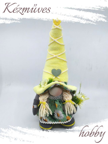 Quilling ajándék - Manók - Margarétás Manó - Manók