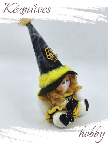 Quilling ajándék - Manók - Méhecskés Pöttöm Boszi - Manók
