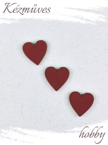 Quilling ajándék - Kellékek - Piros szív - Lézer vágott fa táblák