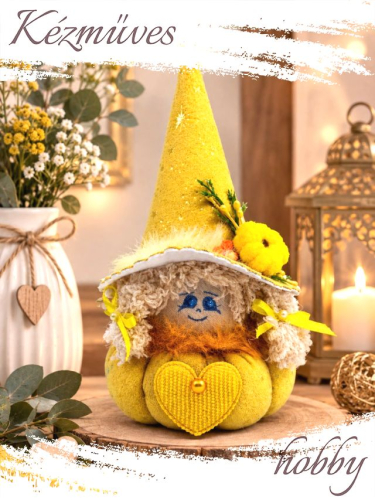 Quilling ajándék - Manók - Pöttöm Tökmanó - Manók