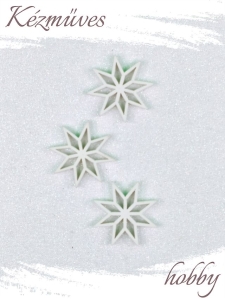 Quilling ajándék - Kellékek - Csillag hópehely - Karácsonyi kellékek