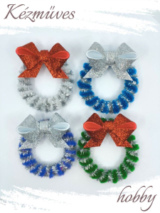 Quilling ajándék - Figurák - Kellékek - Dekor-koszorú - Kellékek