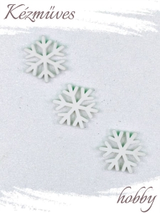 Quilling ajándék - Kellékek - Hópihe fa dekor - Karácsonyi kellékek