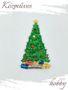 Quilling ajándék - Kellékek - Karácsonyfa - Karácsonyi kellékek