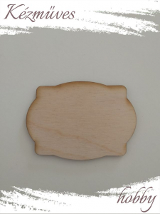 Quilling ajándék - Kellékek - Különleges forma 4 - Lézer vágott fa táblák