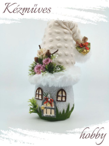 Quilling ajándék - Manók - Manó házikó - Manók
