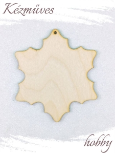 Quilling ajándék - Kellékek - Natúr hópihe - Lézer vágott fa táblák