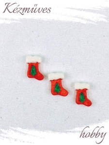 Quilling ajándék - Kellékek - Piros csizma - Karácsonyi kellékek