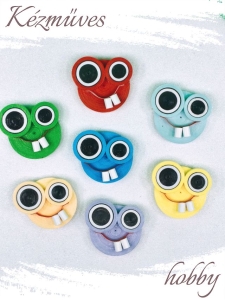 Quilling ajándék - Hűtőmágnes - Vicces hűtőmágnes - Quilling hűtőmágnes
